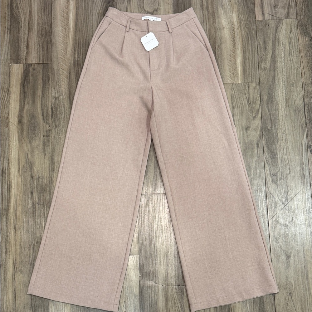 Altar'd State Blush Wide-Leg Pants